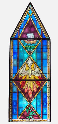 Stained Glass Pentecost